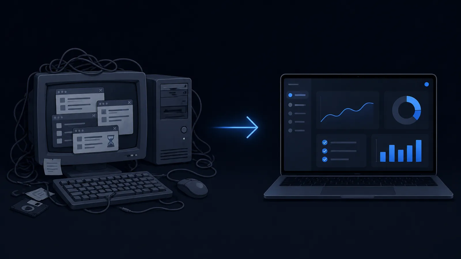 Tu software de gestión tiene años y tus empleados lo rodean. Aquí está el problema real.